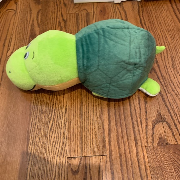 16" Plush 2 in 1 Pillow - Rainbow Tiger Transforming to Turtle - Picture 10 of 10